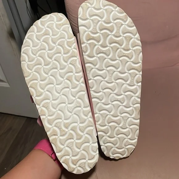 Brushed rose Birkenstock Florida Fresh sandals - Picture 7 of 8